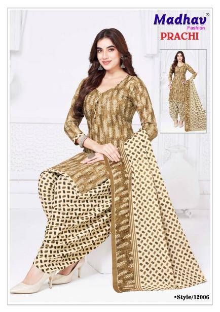 Madhav prachi vol-12 Wholesale unstitched dress material