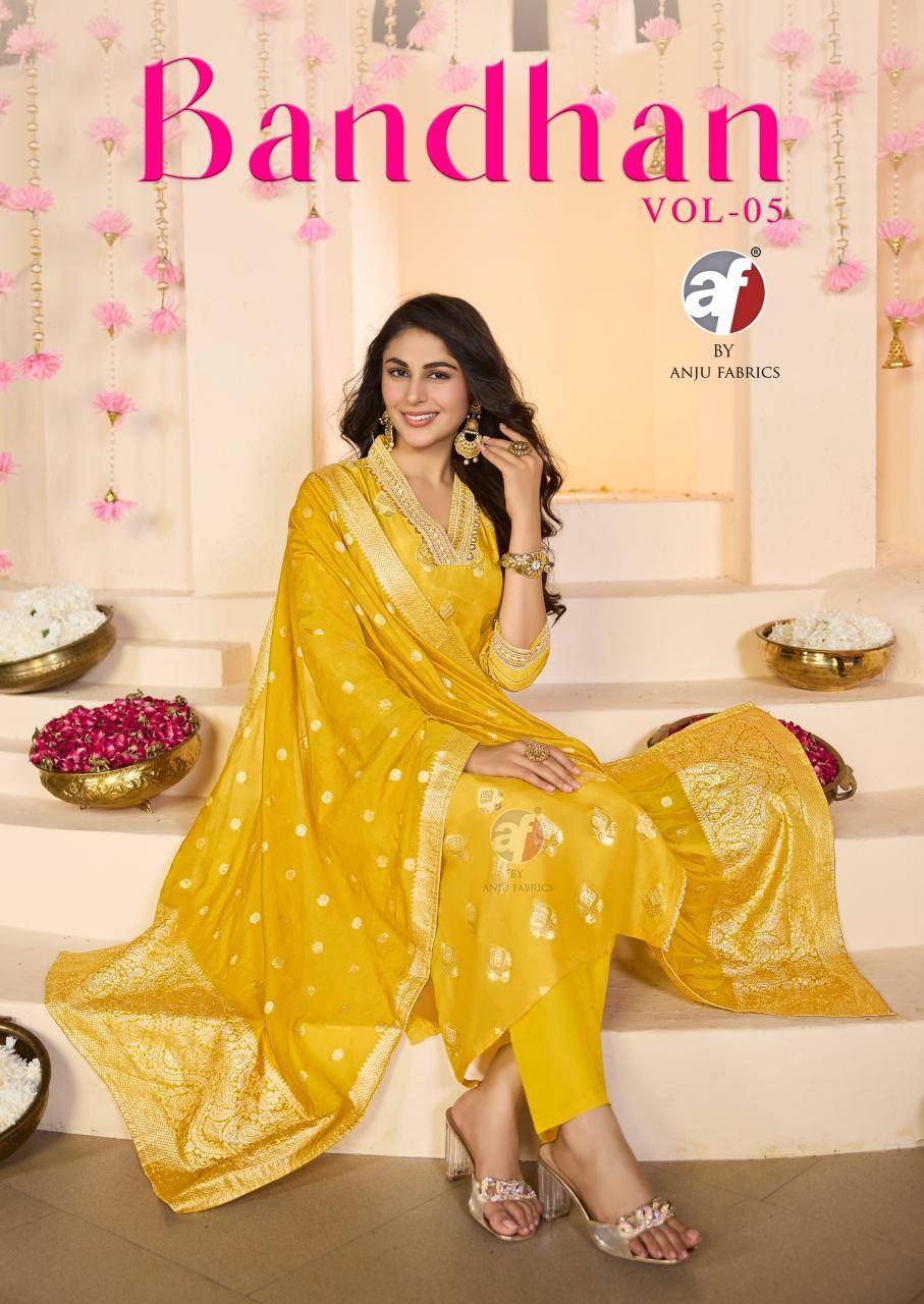 A/f bandhan vol 5 Kurti Fabrics Suppliers