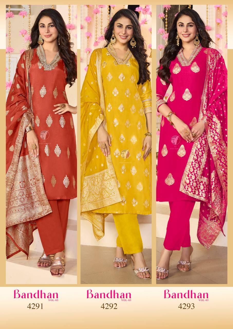 A/f bandhan vol 5 Kurti Fabrics Suppliers