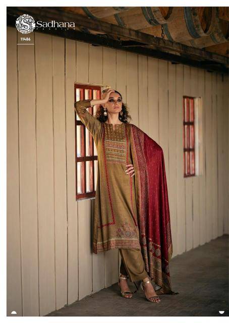 Sadhana fashion serene Designer dress material wholesalers in Surat