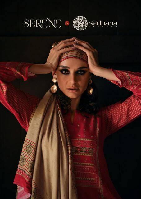 Sadhana fashion serene Designer dress material wholesalers in Surat