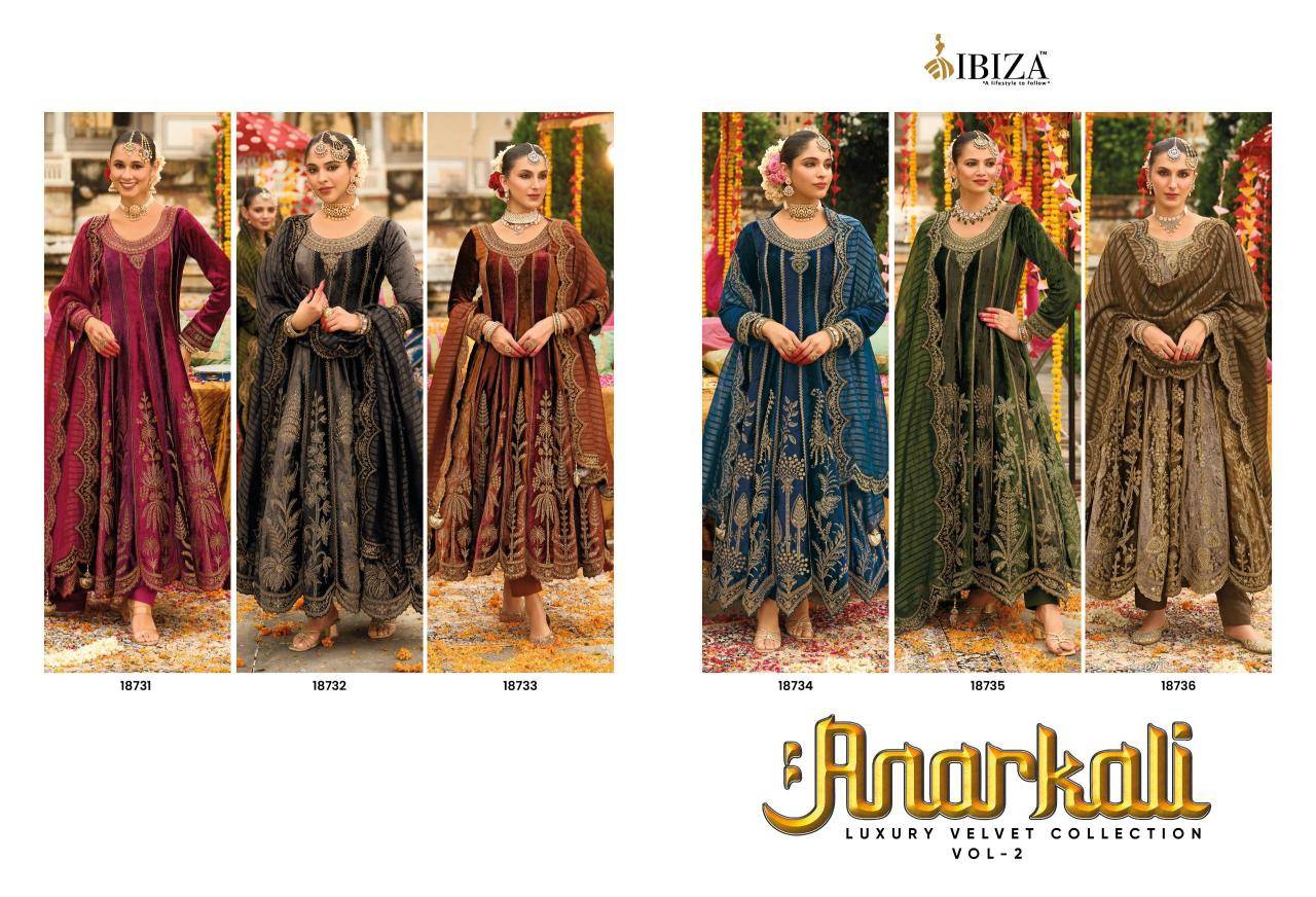 Ibiza anarkali vol 2 Wholesale dress material market in Delhi