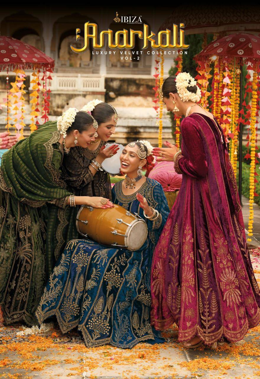 Ibiza anarkali vol 2 Wholesale dress material market in Delhi