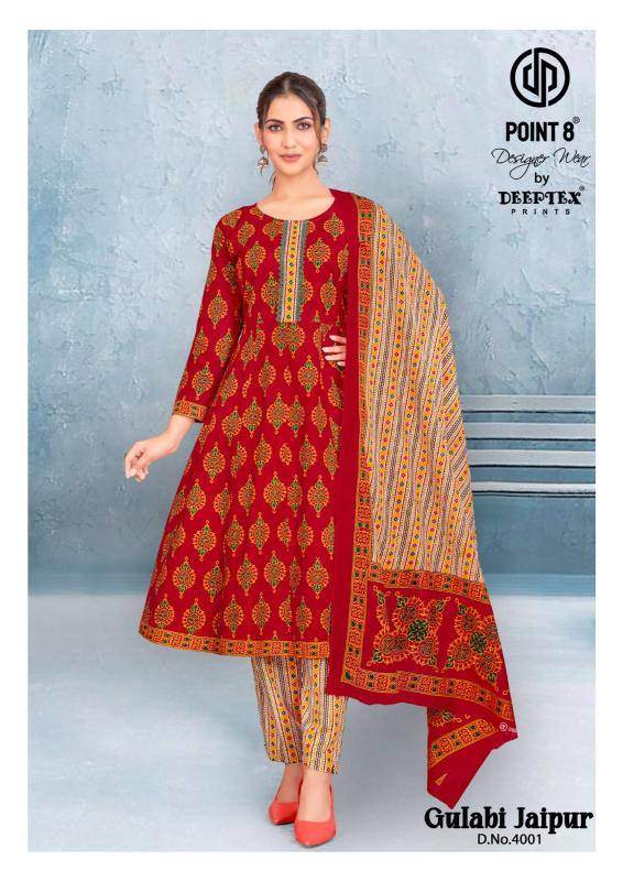 Deeptex gulabi jaipur vol-4 Kurti with dupatta dealers in Mumbai