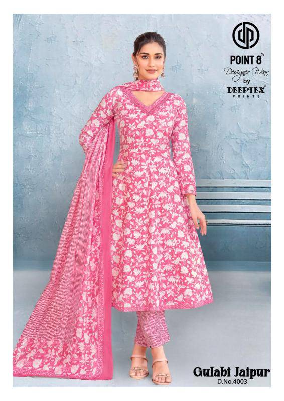 Deeptex gulabi jaipur vol-4 Kurti with dupatta dealers in Mumbai