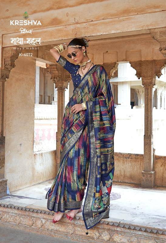 Kreshva maya mahal Wholesale saree suppliers