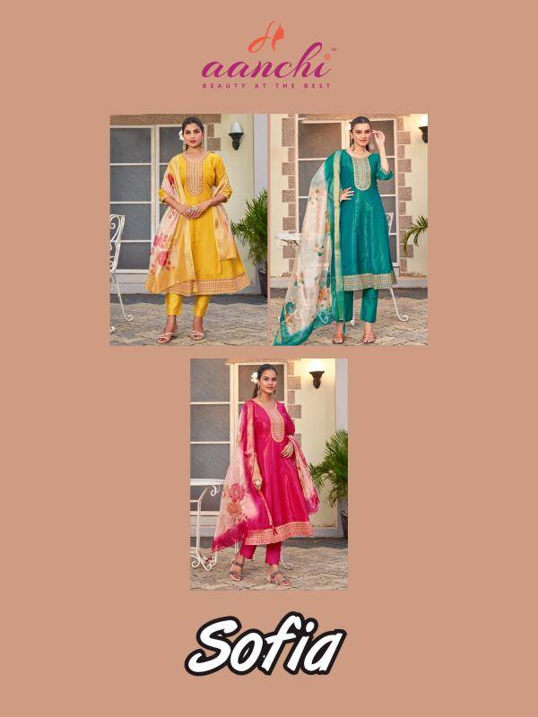 Aanchi sofia flair Kurtis for Boutique Shops