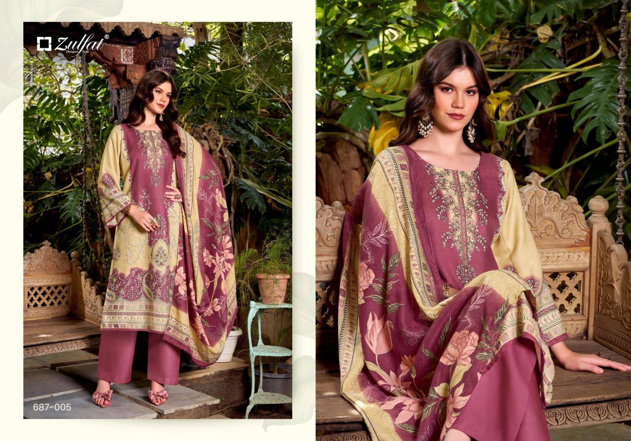 Zulfat begum Dress material manufacturers in India