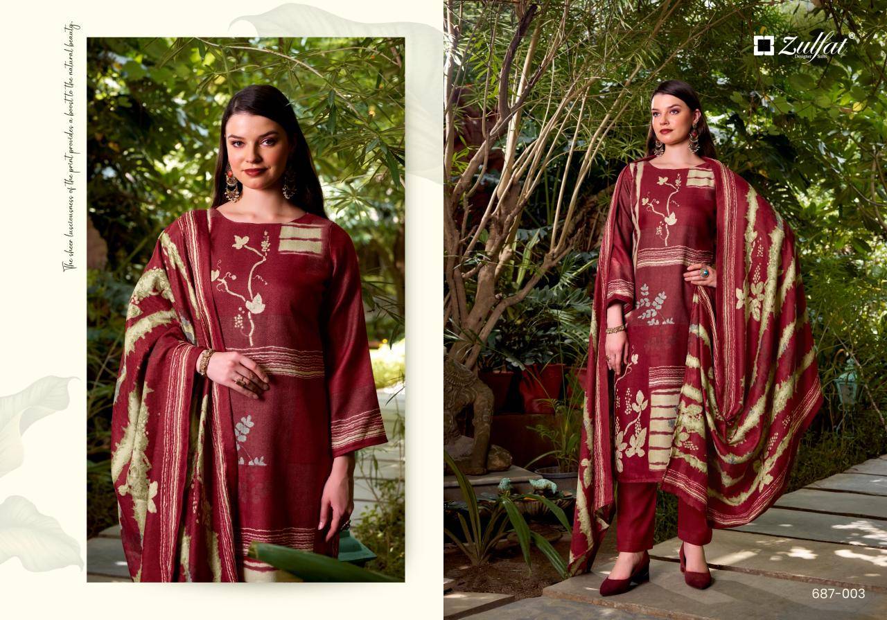 Zulfat begum Dress material manufacturers in India