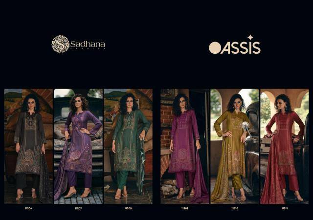 Sadhana assis Designer dress material wholesale