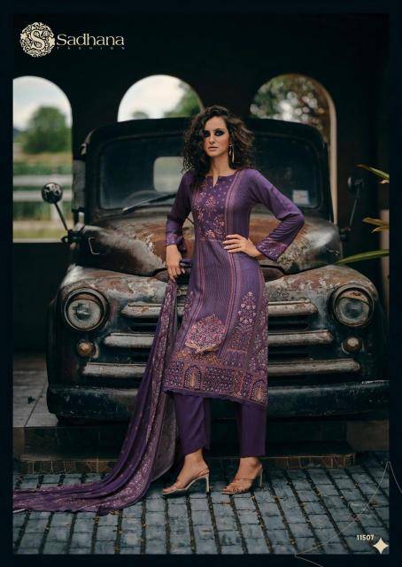 Sadhana assis Designer dress material wholesale