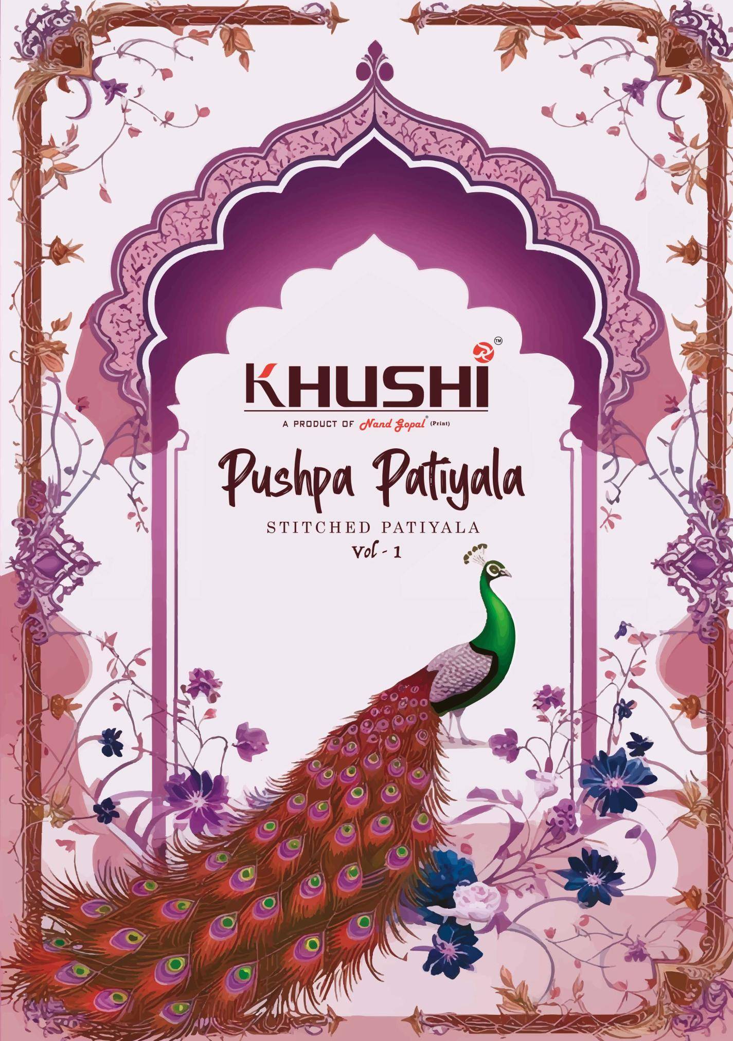 Shorya khushi stitched pushpa patiyala vol-1 Kurti manufacturers in Mumbai