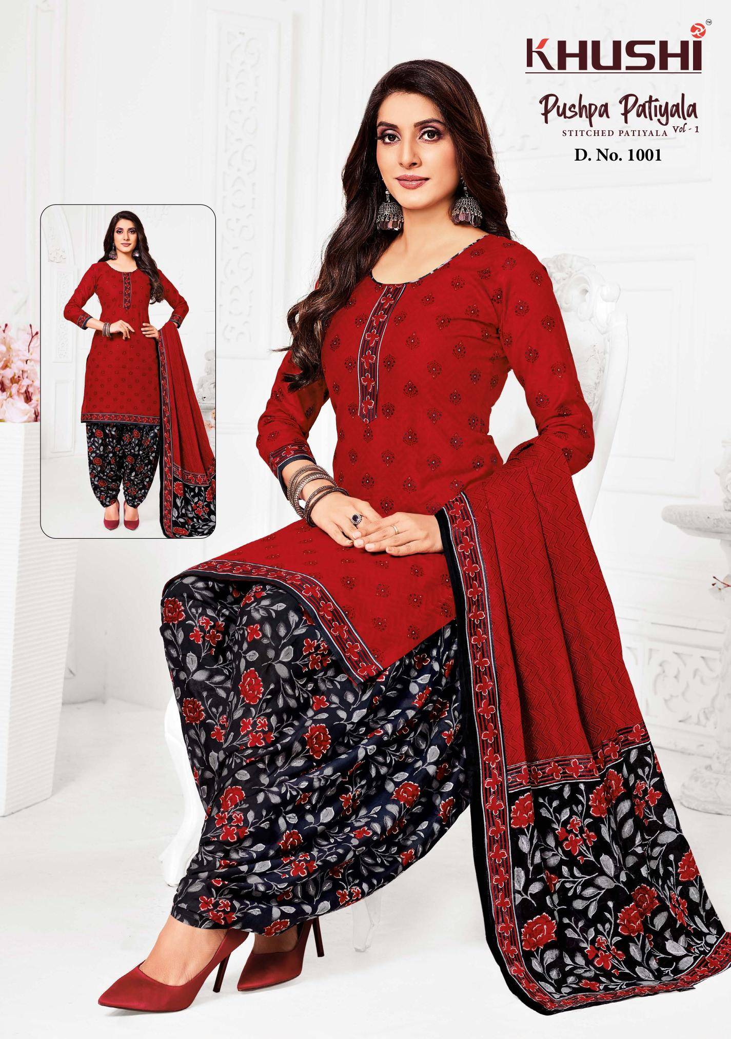 Shorya khushi stitched pushpa patiyala vol-1 Kurti manufacturers in Mumbai