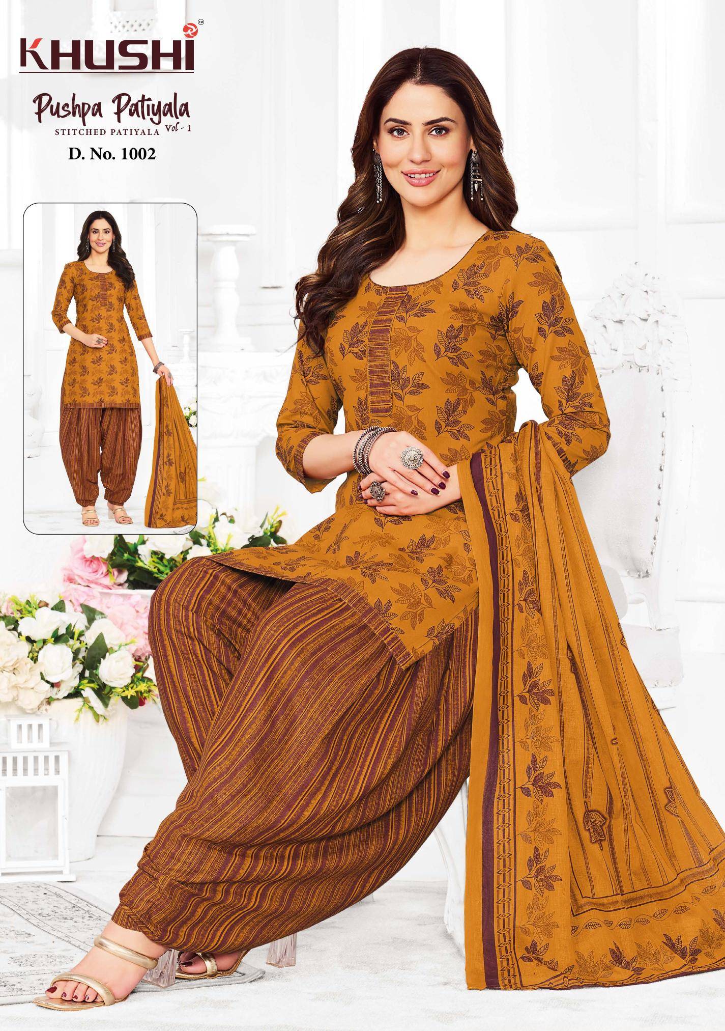 Shorya khushi stitched pushpa patiyala vol-1 Kurti manufacturers in Mumbai