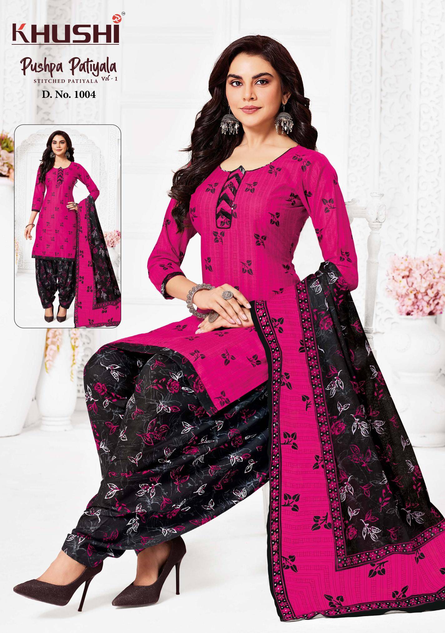 Shorya khushi stitched pushpa patiyala vol-1 Kurti manufacturers in Mumbai