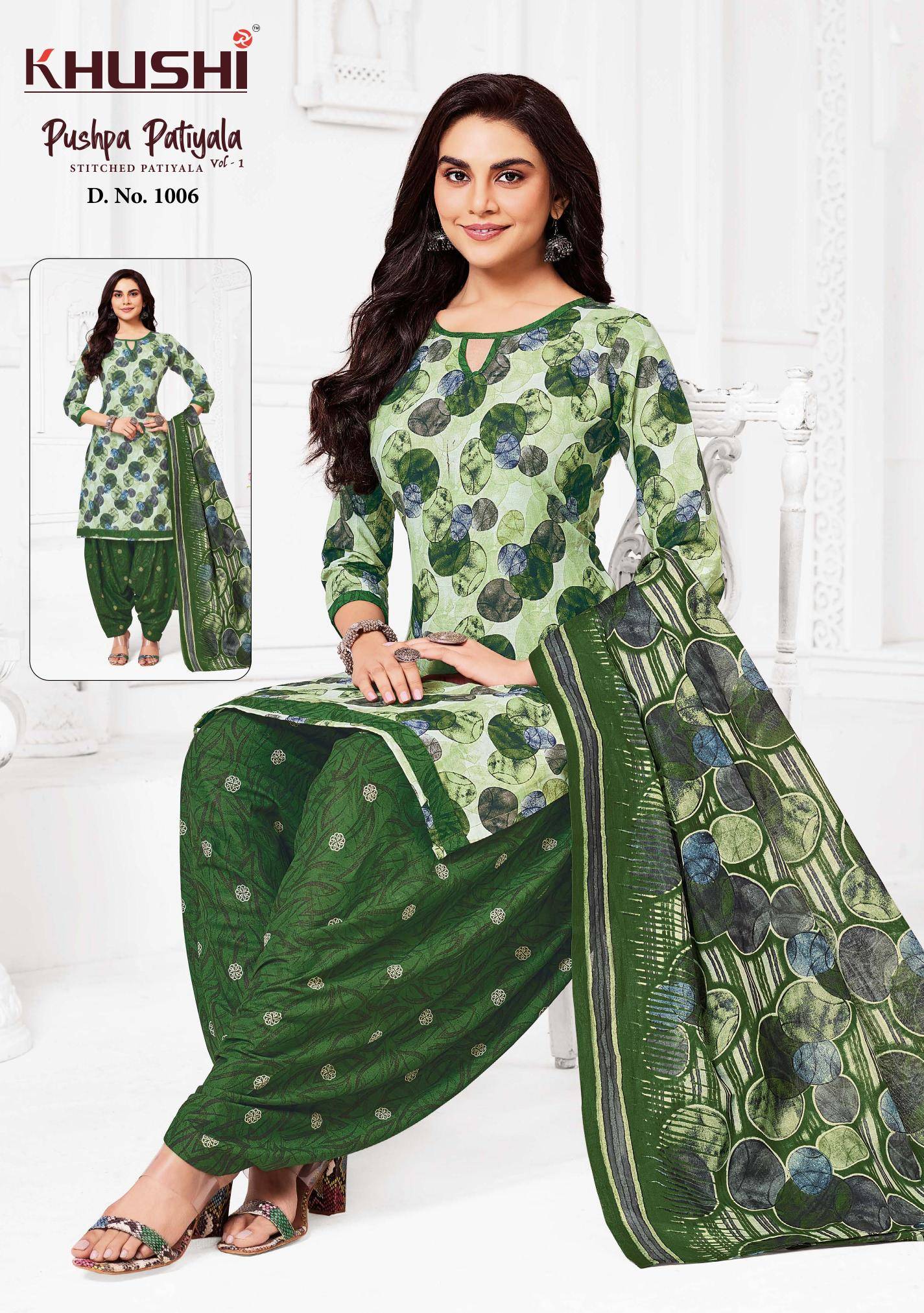 Shorya khushi stitched pushpa patiyala vol-1 Kurti manufacturers in Mumbai