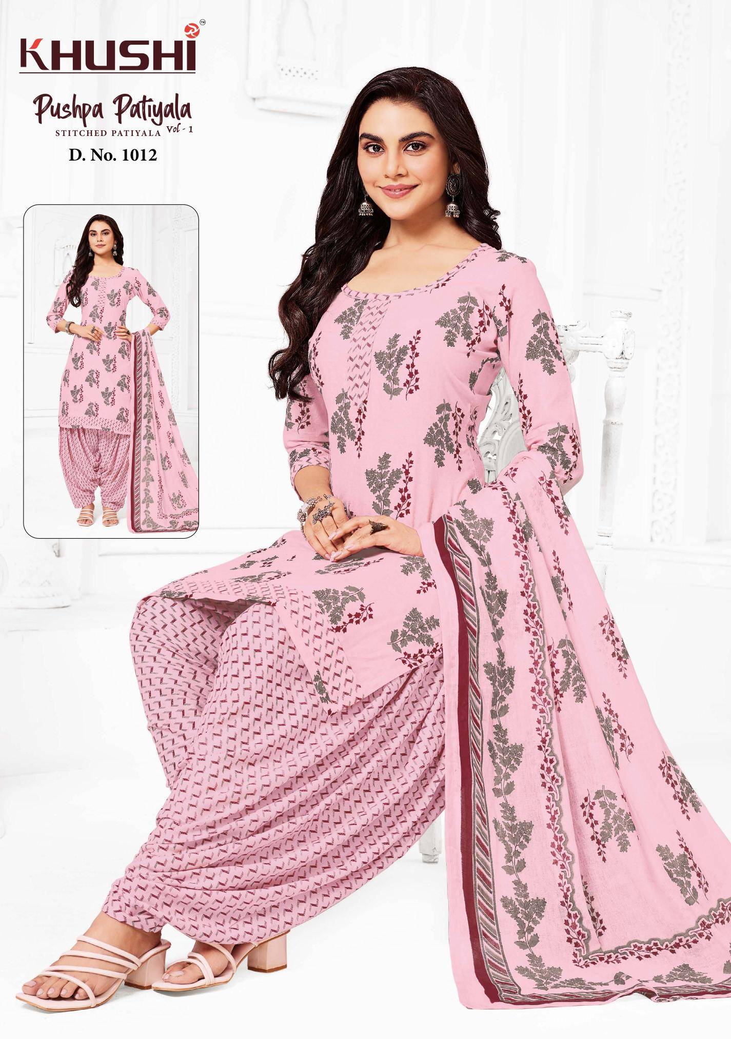 Shorya khushi stitched pushpa patiyala vol-1 Kurti manufacturers in Mumbai