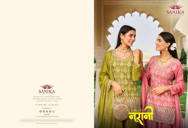 Sanika noorani pakistani suits exporters in Mumbai
