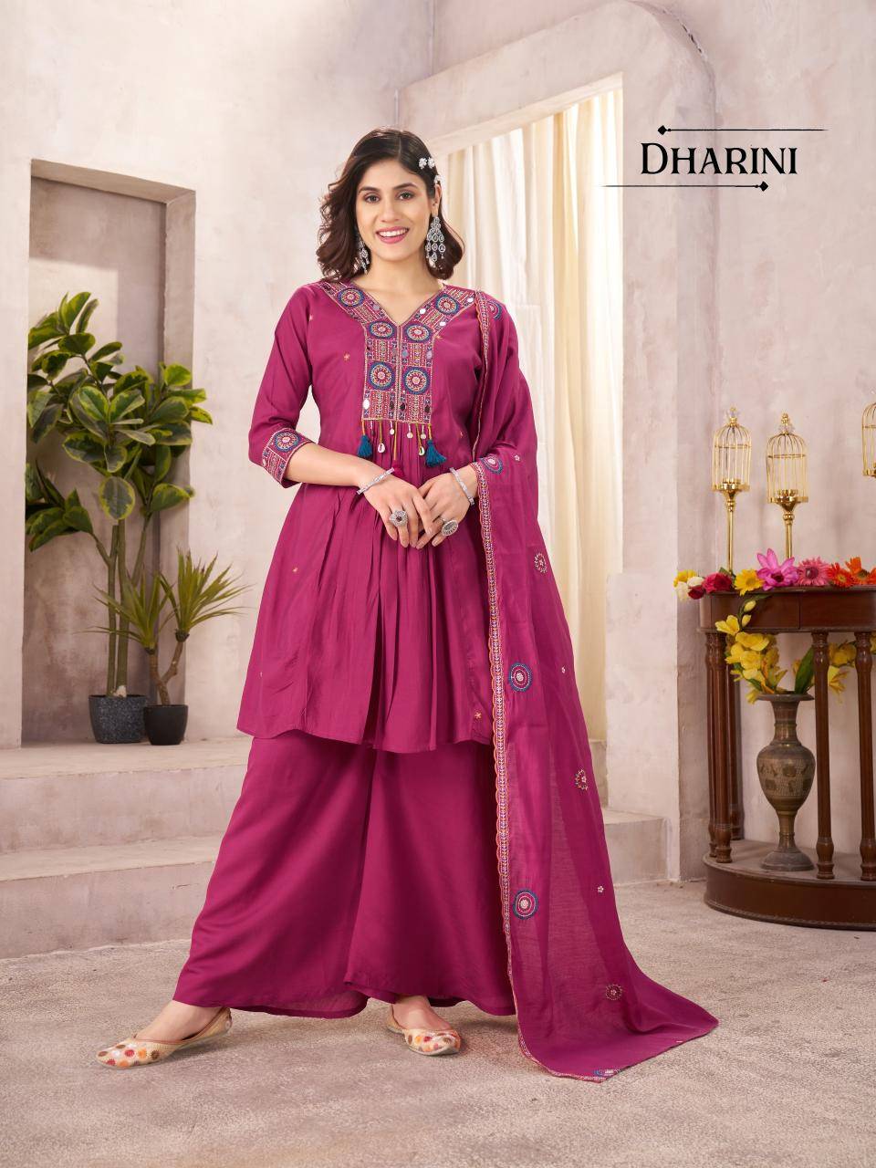 Shivay front nack hand works Kurti online shopping in Mumbai