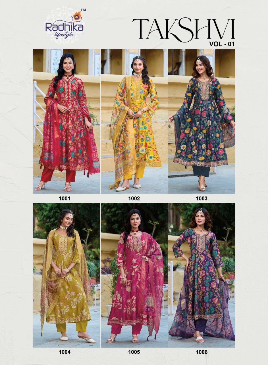 Radhika lifestyle takshvi vol 1 Kurti wholesale dealers