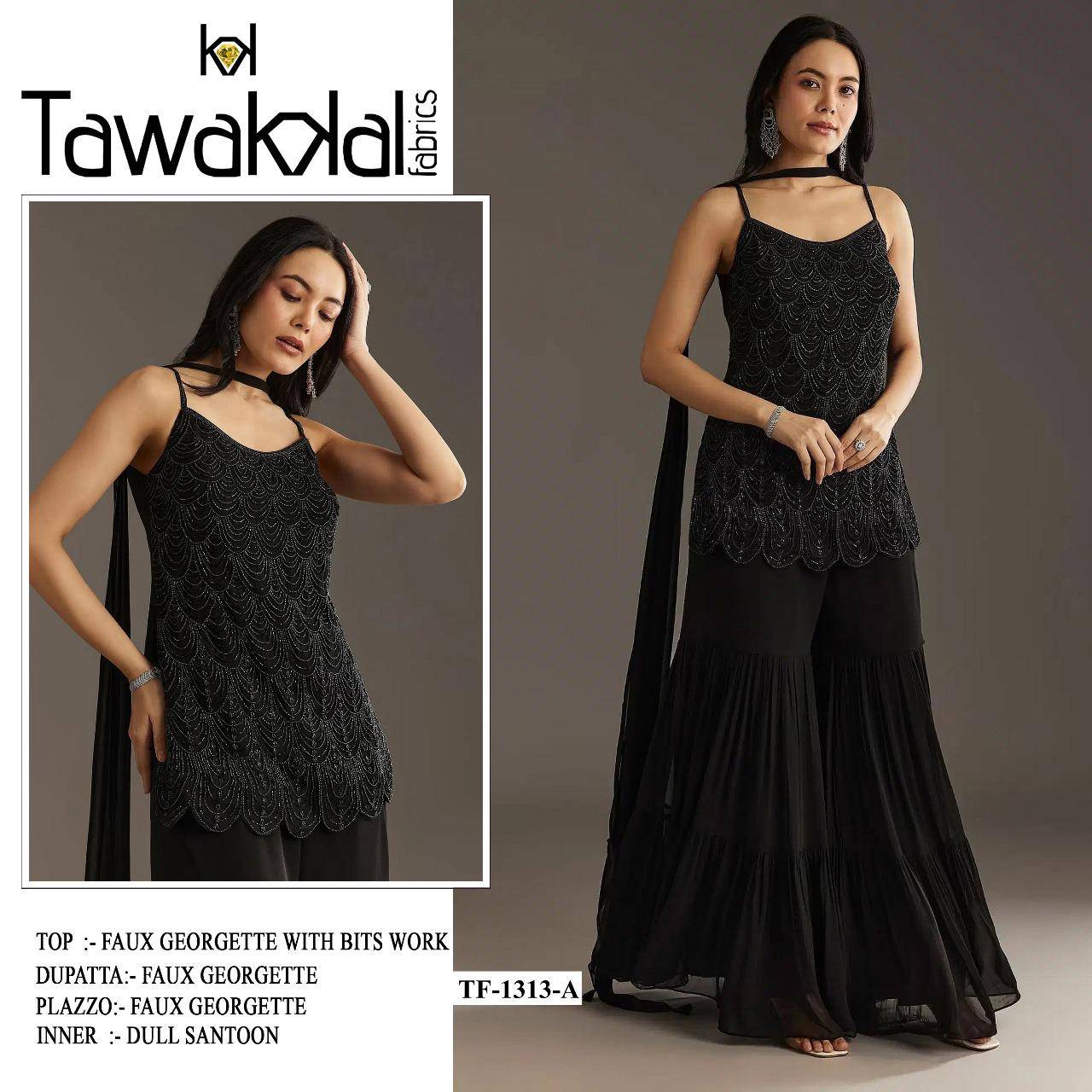 Tf 1313 A And B Faux Georgette  Salwar kameez wholesale shops in Hyderabad