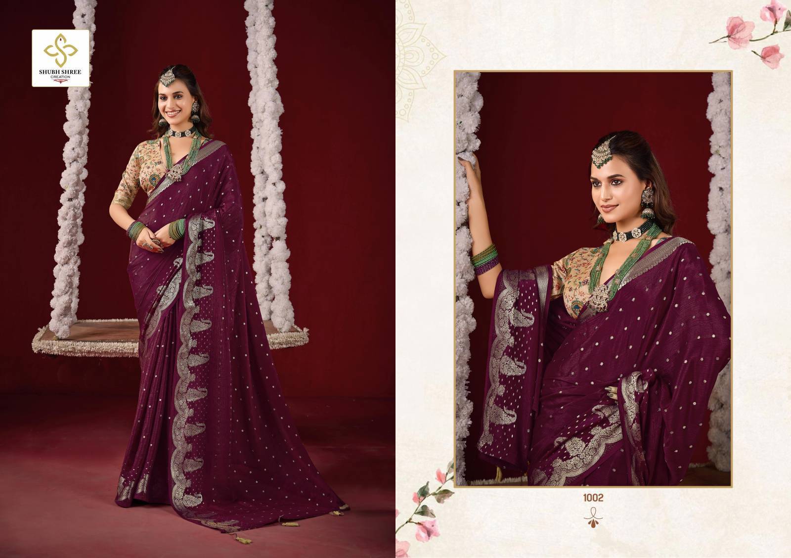 Shubh Shree Tarang saree exporters from India