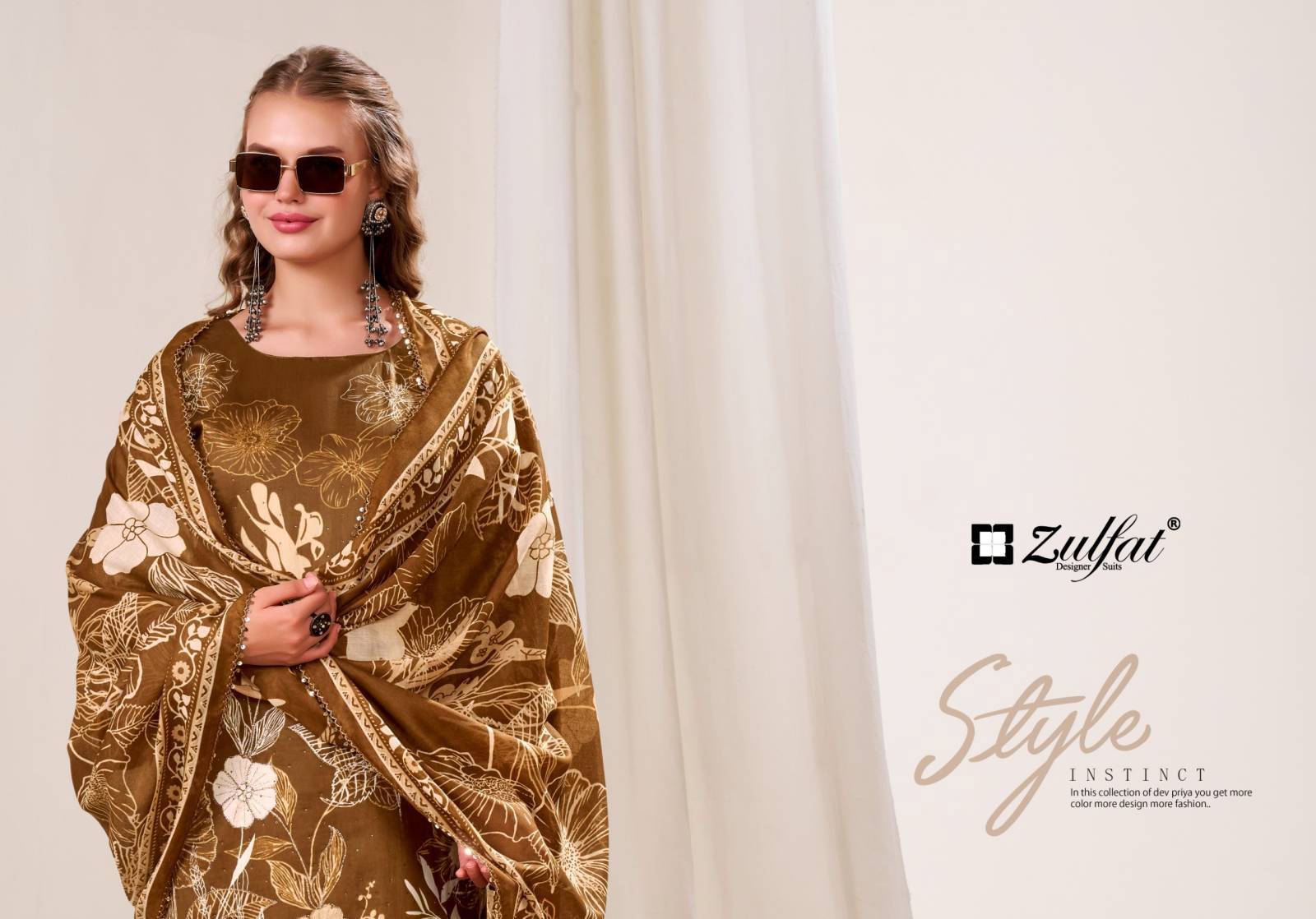 Zulfat Latifa Ladies dress material wholesale