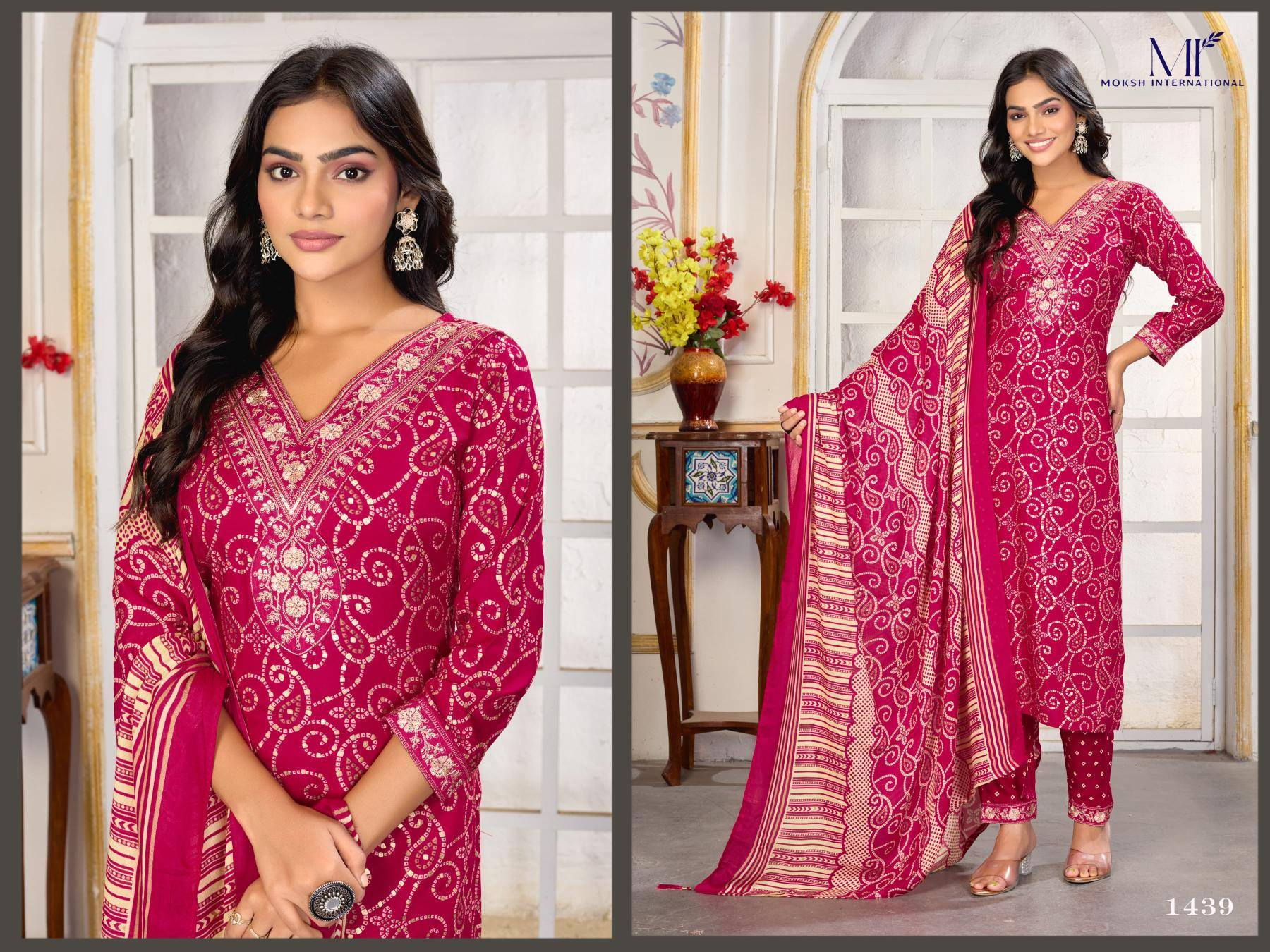 Moksh international gori vol 2 Wholesale kurtis