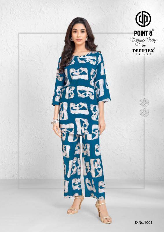 Deeptex style up vol 1 coord set Kurti manufacturer in India
