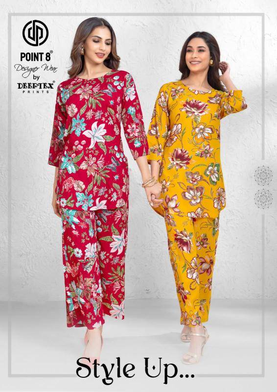 Deeptex style up vol 1 coord set Kurti manufacturer in India