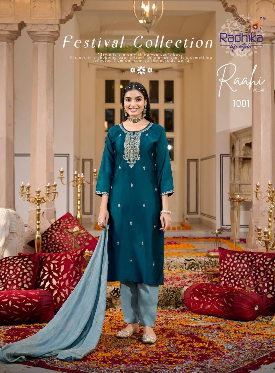 Radhika lifestyle rahii vol 1 Ladies kurtis wholesale
