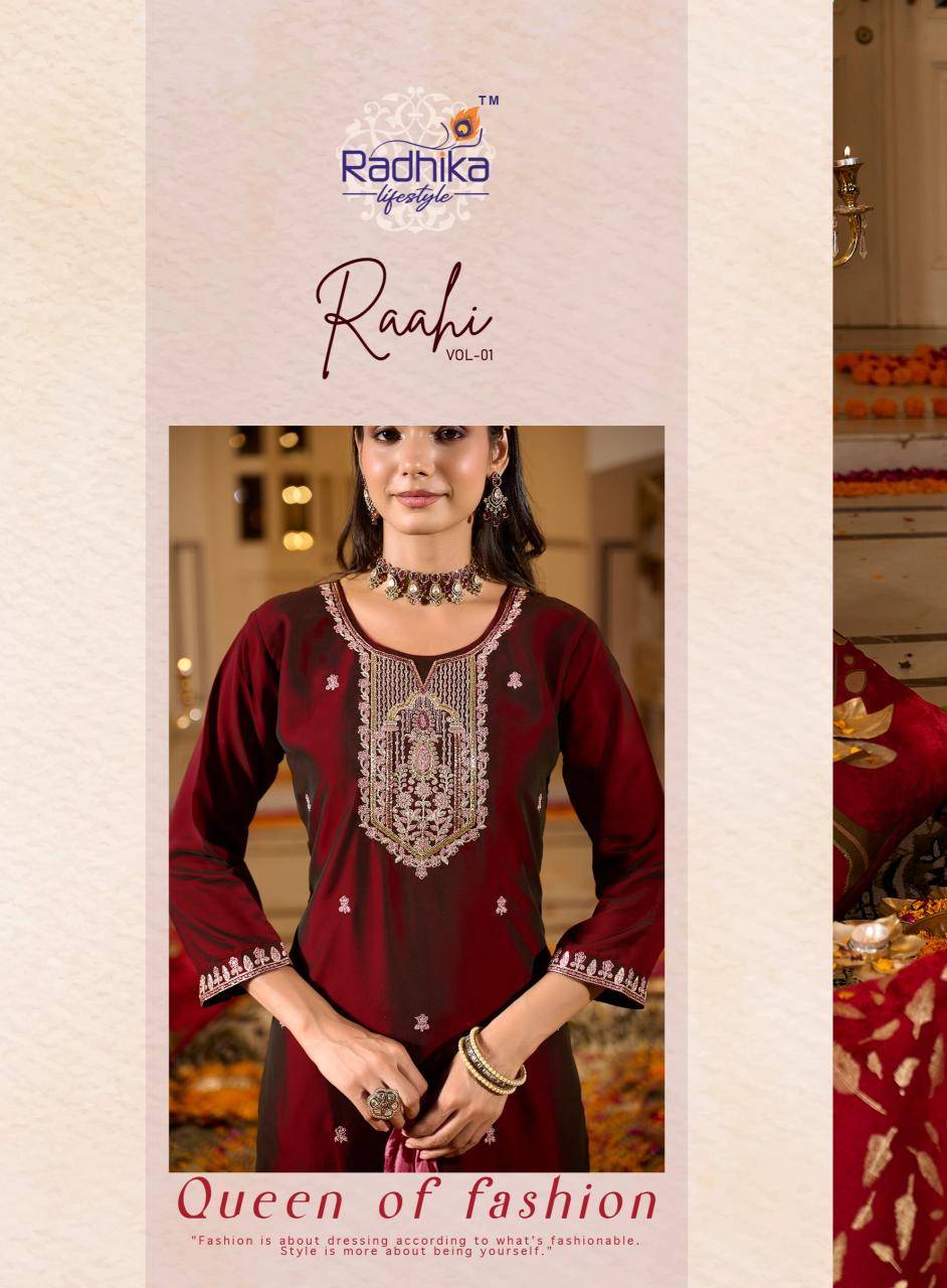 Radhika lifestyle rahii vol 1 Ladies kurtis wholesale