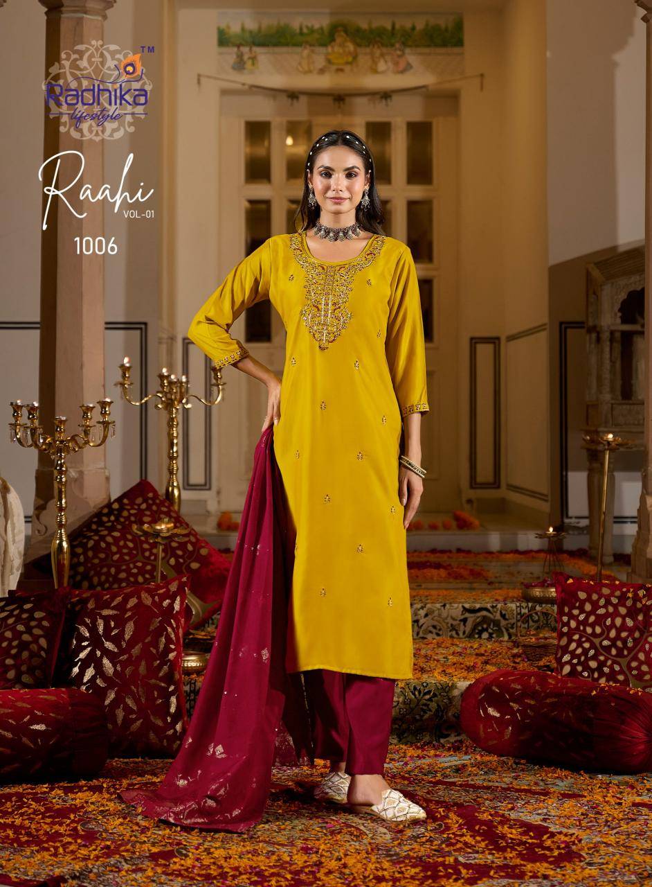 Radhika lifestyle rahii vol 1 Ladies kurtis wholesale