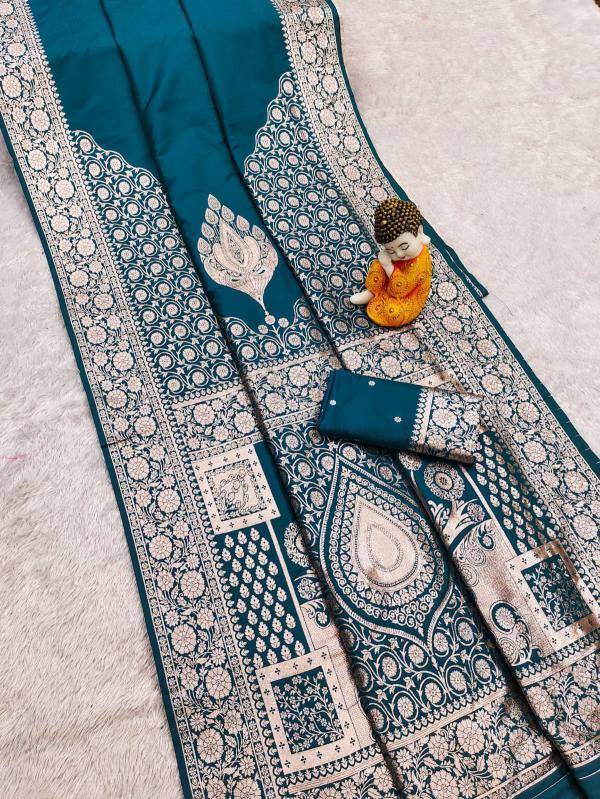 Krishnavi soft banarasi gala pallu Saree distributors in India