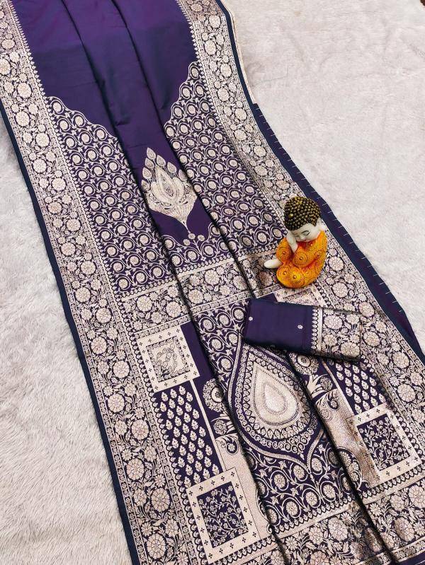 Krishnavi soft banarasi gala pallu Saree distributors in India