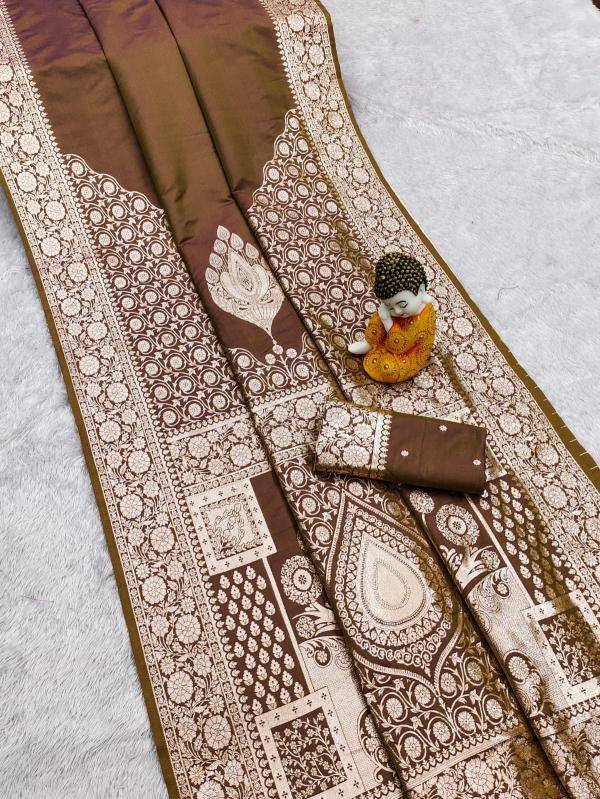 Krishnavi soft banarasi gala pallu Saree distributors in India