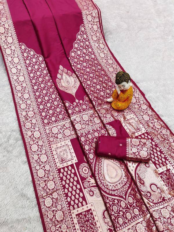 Krishnavi soft banarasi gala pallu Saree distributors in India