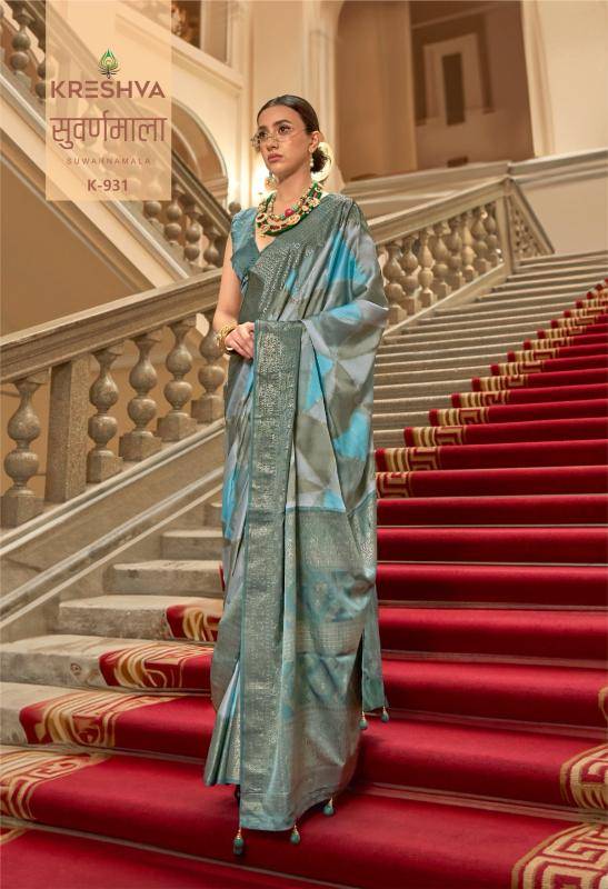 Kreshva suwarnamala Wholesale saree market in Ahmedabad