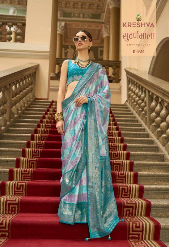 Kreshva suwarnamala Wholesale saree market in Ahmedabad