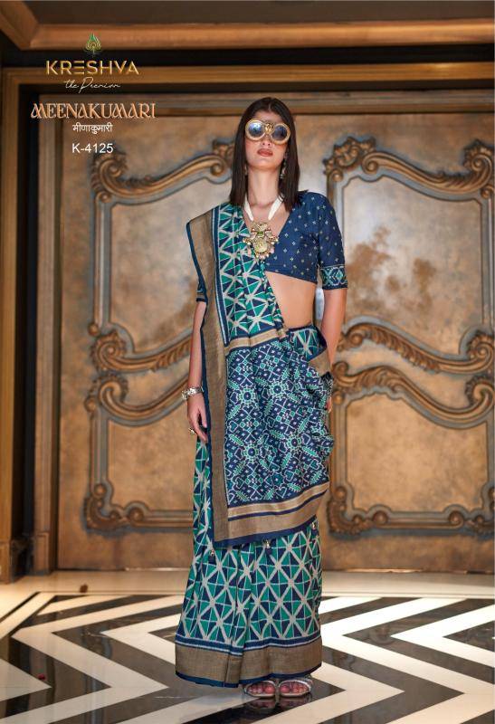 Kreshva meenakumari Designer sarees wholesale in Ahmedabad