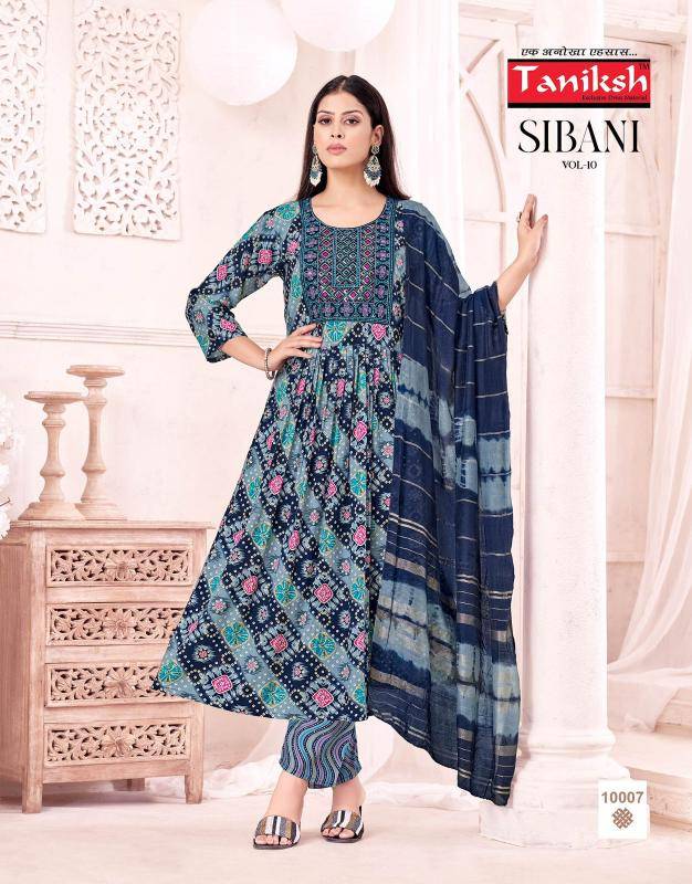 Taniksh sibani vol 10 Kurti manufacturers in Hyderabad