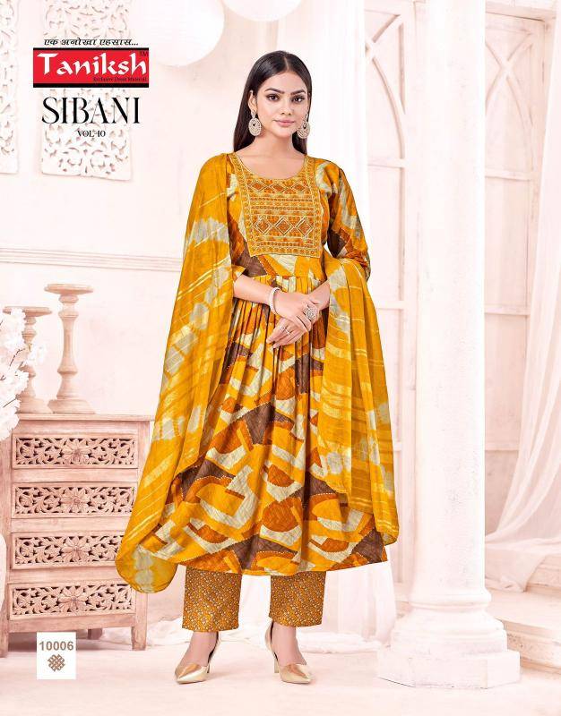 Taniksh sibani vol 10 Kurti manufacturers in Hyderabad