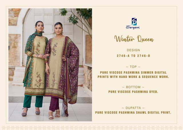 Sargam winter qween Kolkata dress material wholesale suppliers