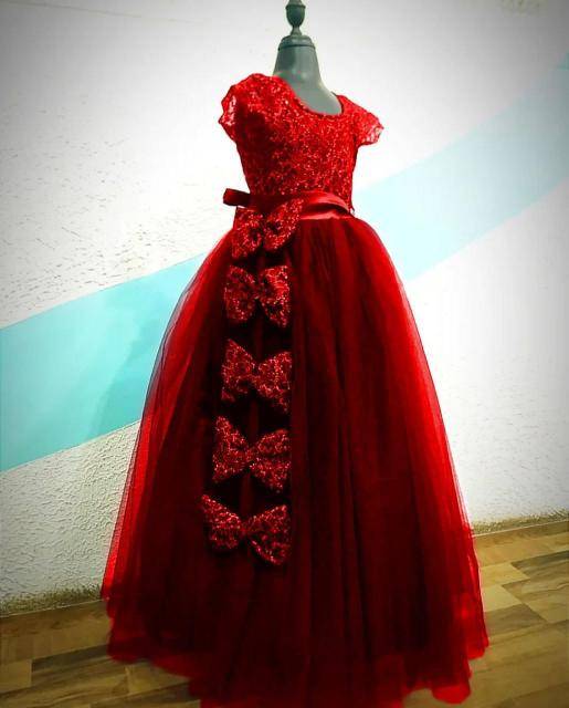 Adhya kids girls party wear gown Latest Kurti trends in Hyderabad