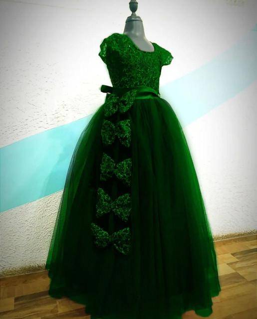 Adhya kids girls party wear gown Latest Kurti trends in Hyderabad