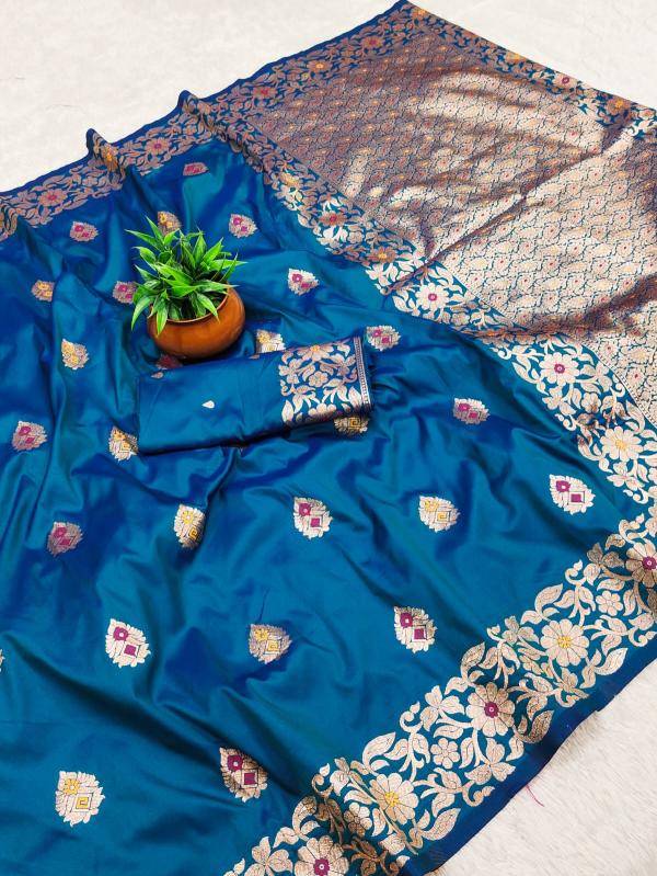 Krishnavi soft banarasi silk Wholesale Sarees in Mumbai