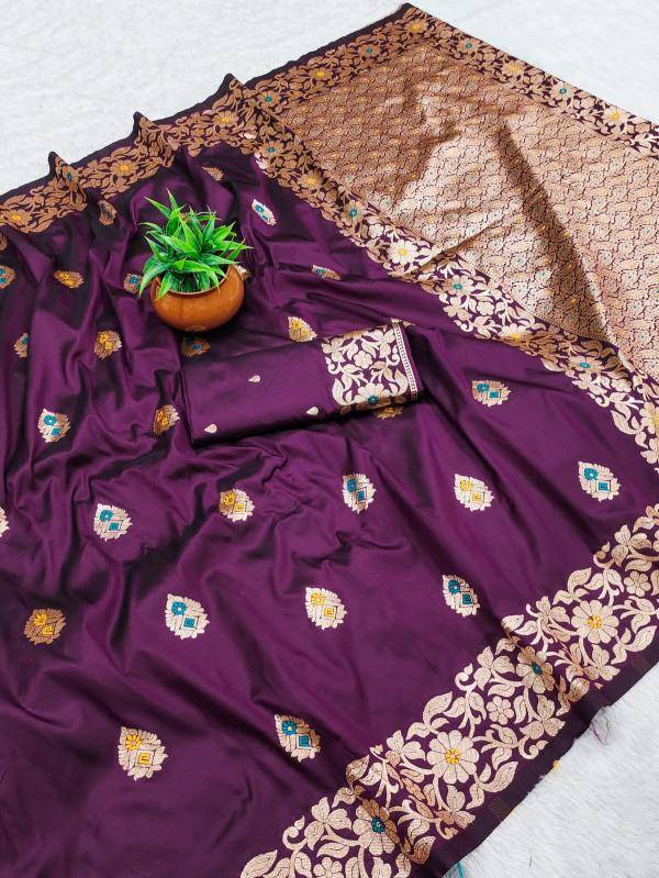 Krishnavi soft banarasi silk Wholesale Sarees in Mumbai