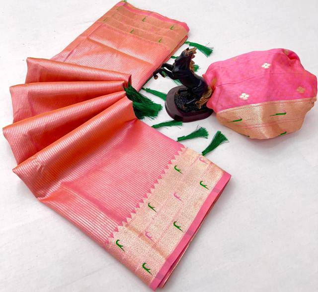 Malhar soft tissue silk Saree Wholesalers in Mumbai