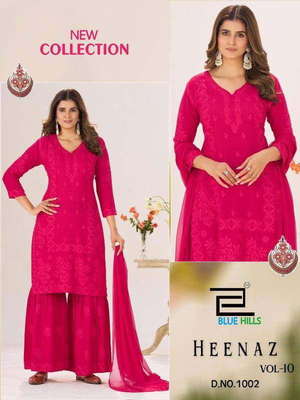 Blue hills heenaz vol 10 Wholesale Kurti manufacturers in Delhi