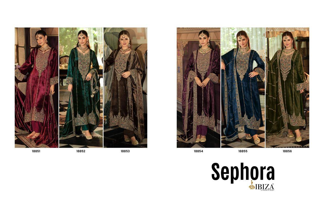 Ibiza sephora Saree dress material in Surat